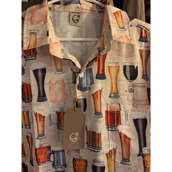 NWT Hardaddy hawiian shirt Large - Picture 4 of 5